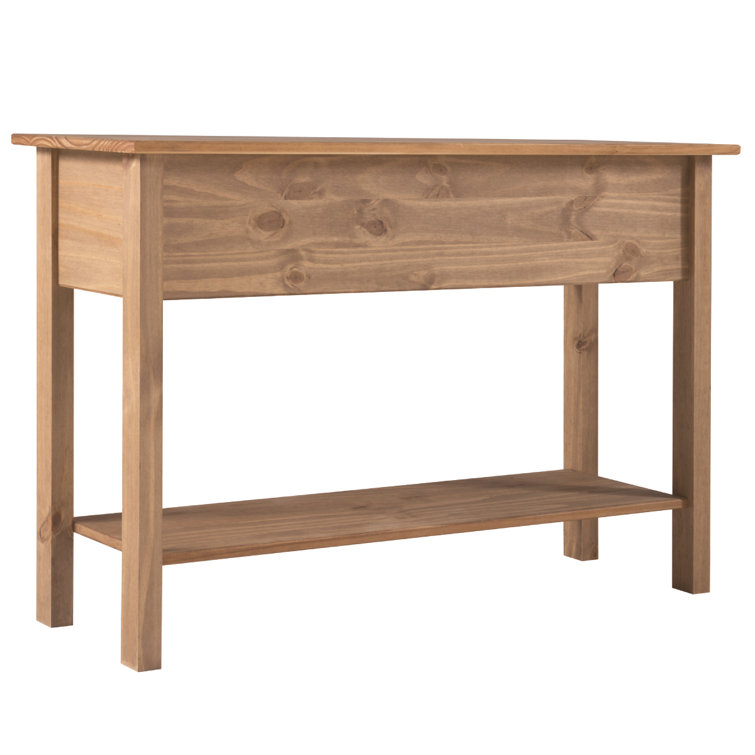 Longshore Tides Dinnington 47.99'' Solid Wood Console Table & Reviews ...